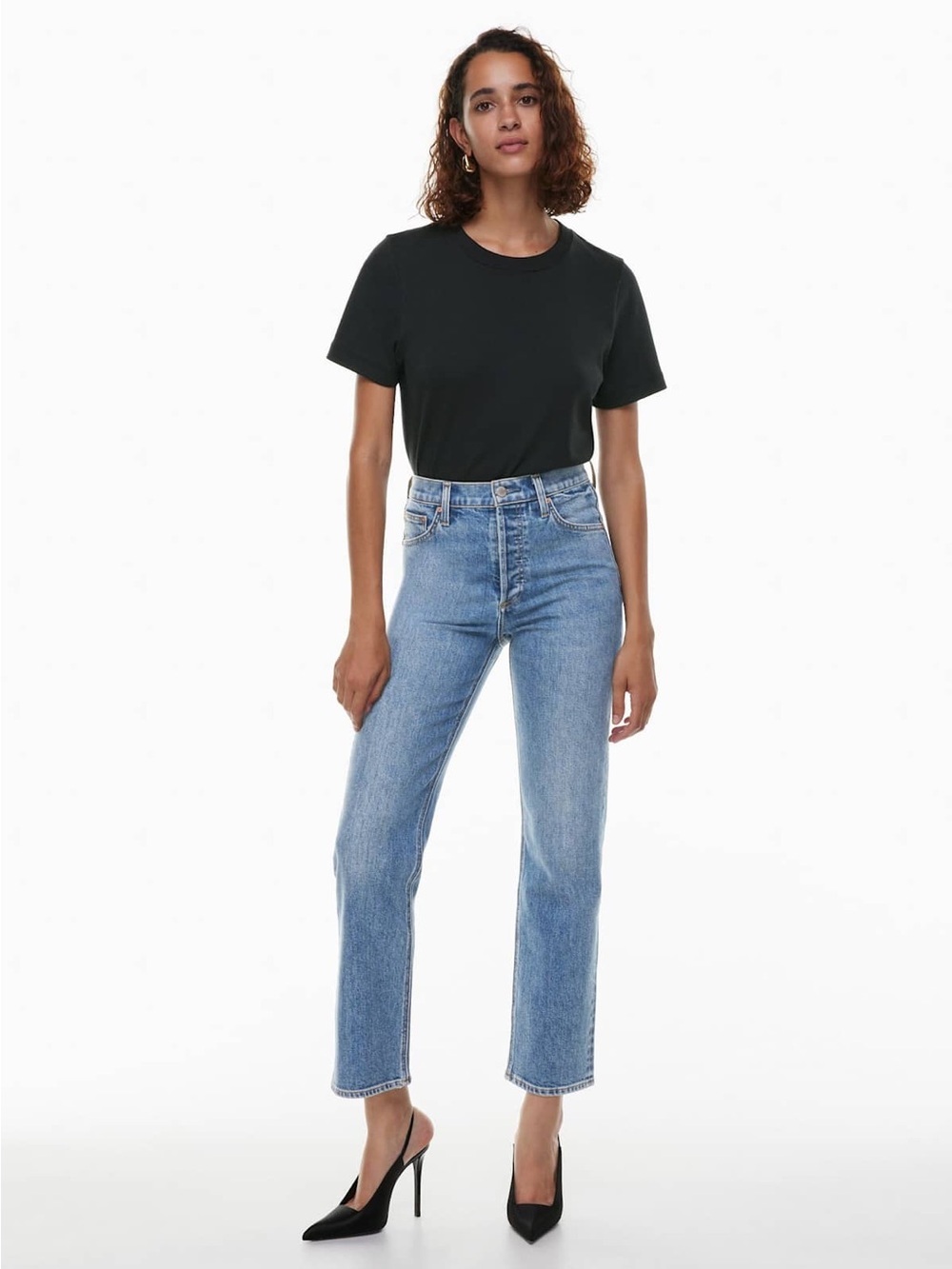 Denim Forum Arlo High Rise Straight, size 30